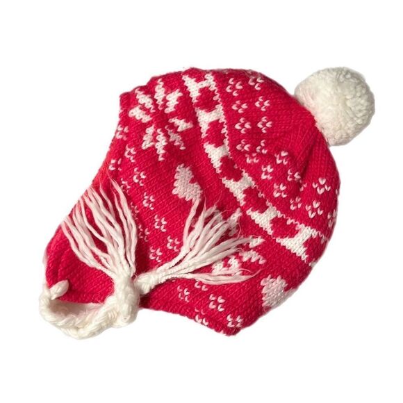 Fairaisle Winter Bomber Hat - Picture 3 of 9